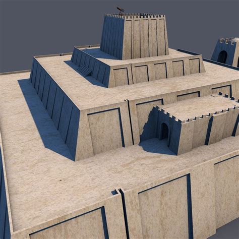 3D Ziggurat Ancient Mesopotamia Turbosquid 1357279 3D Ziggurat Ancient Mesopotamia Turbosquid 1357279