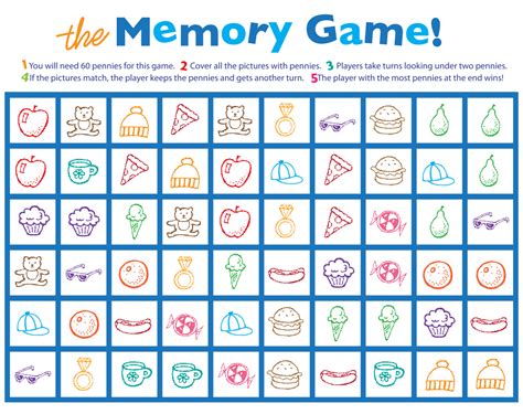 Adult Memory Games