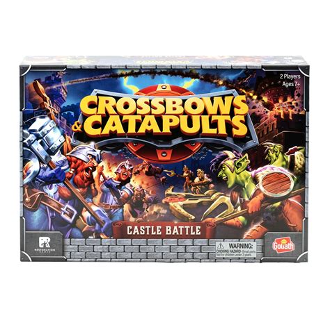 Amazon Com Goliath Crossbows Catapults Castle Battle Game Of Amazon Com Goliath Crossbows Catapults Castle Battle Game Of