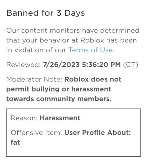 An Old Roblox Ban I Found On My Phone Not My Ban R Deservedbansonroblox An Old Roblox Ban I Found On My Phone Not My Ban R Deservedbansonroblox