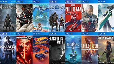 Best PS4 Games Available Best PS4 Games Available