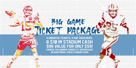 5 Ways Big Game Tickets