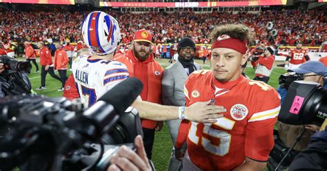 Bills Josh Allen Says Chiefs Patrick Mahomes Reached Out After Viral Bills Josh Allen Says Chiefs Patrick Mahomes Reached Out After Viral
