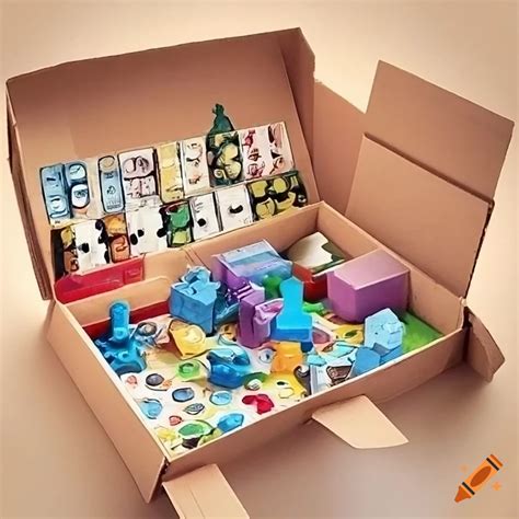 Board Game Pieces Scattered From A Box On Craiyon Board Game Pieces Scattered From A Box On Craiyon