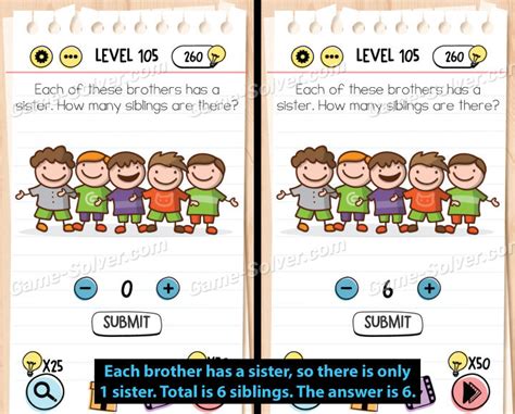 Brain Test Level 105 Walkthrough Brain Game Tips Brain Test Level 105 Walkthrough Brain Game Tips