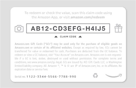 Code Gift Card Redemption