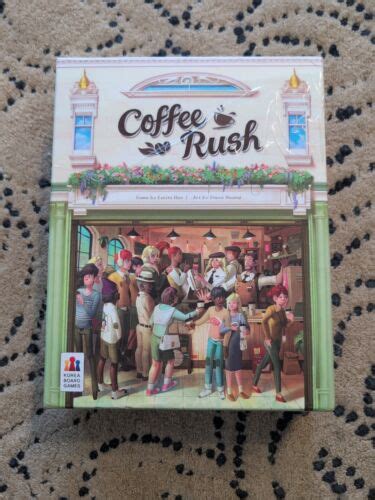 Coffee Rush Board Game By Korean Board Games For Parts Missing Some Coffee Rush Board Game By Korean Board Games For Parts Missing Some