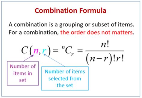 Combinations Video Lessons Examples And Solutions Combinations Video Lessons Examples And Solutions