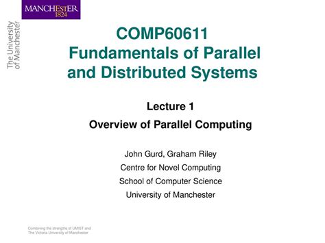 Comp60611 Fundamentals Of Parallel And Distributed Systems Ppt Download Comp60611 Fundamentals Of Parallel And Distributed Systems Ppt Download