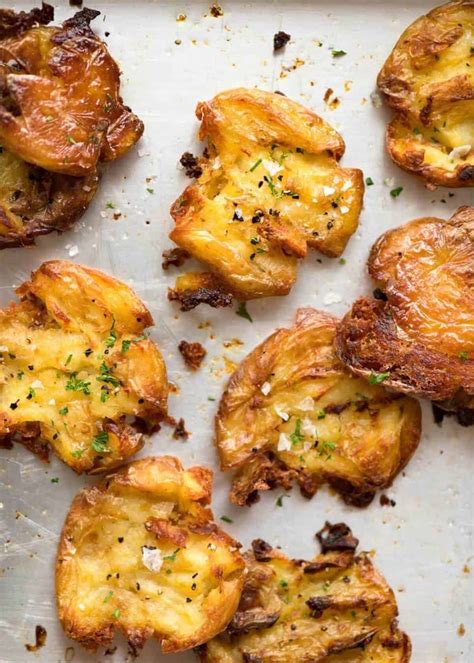 Crispy Smashed Potatoes Recipe Crispy Smashed Potatoes Recipe