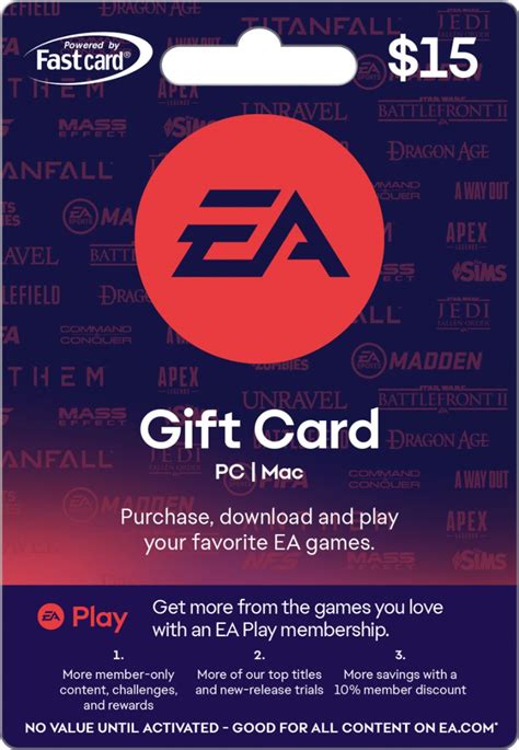 Customer Reviews Electronic Arts Ea Play 15 Gift Card Ea Play 15 Customer Reviews Electronic Arts Ea Play 15 Gift Card Ea Play 15