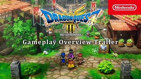 Dragon Quest Iii Hd 2D Remake Gameplay Overview Trailer Released Dragon Quest Iii Hd 2D Remake Gameplay Overview Trailer Released