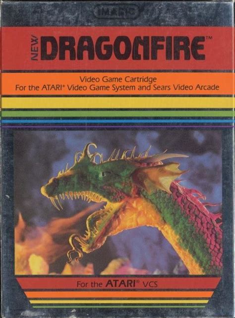 Dragonfire 1982 By Imagic Atari 2600 Game Dragonfire 1982 By Imagic Atari 2600 Game