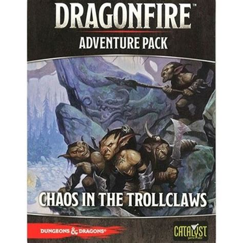 Dragonfire Chaos In The Trollclaws Adventure Pack Game Nerdz Dragonfire Chaos In The Trollclaws Adventure Pack Game Nerdz