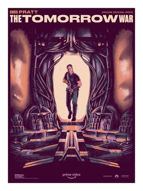 Exclusive The Tomorrow War Mondo Poster Finds Chris Pratt In Alien Exclusive The Tomorrow War Mondo Poster Finds Chris Pratt In Alien