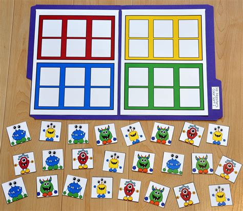 5 File Folder Games
