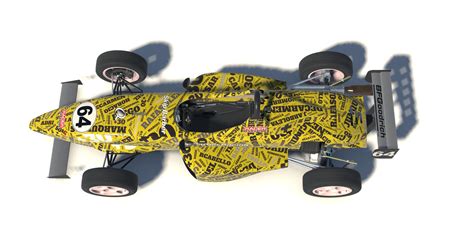 Formula Skip Barber 2000 Md30 Nube Nombres Amarillo By Jes S Arboleya