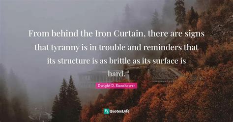 From Behind The Iron Curtain There Are Signs That Tyranny Is In Troub