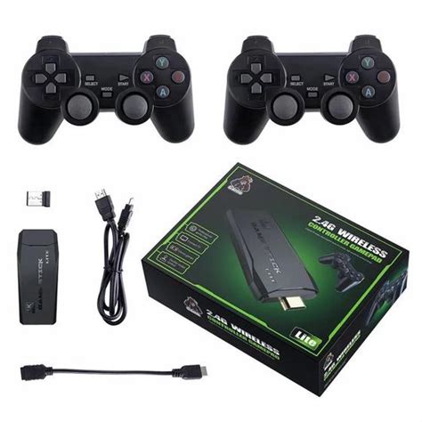 Gamer Stick 4K De Videogame Para Televis O Com 02 Controles Gamer Stick 4K De Videogame Para Televis O Com 02 Controles