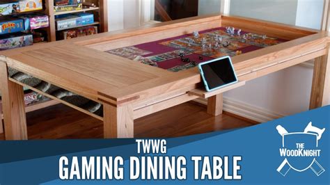 Gaming Dining Table Youtube Gaming Dining Table Youtube