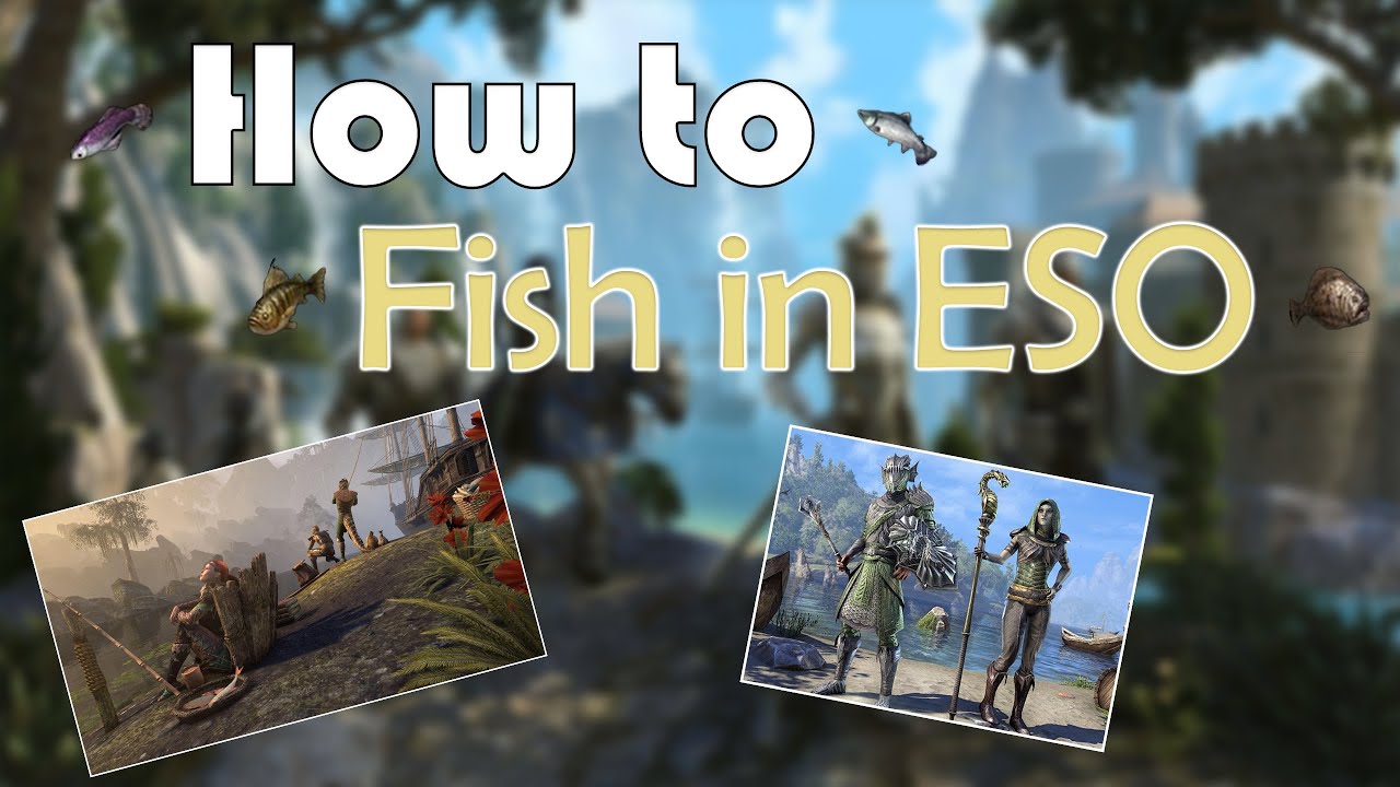 Guide To Fishing In Elder Scrolls Online Eso Guide Youtube Guide To Fishing In Elder Scrolls Online Eso Guide Youtube
