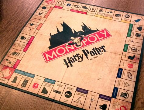 Harry Potter Monopoly Board Game