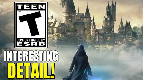 Hogwarts Legacy Officially Rated One Very Interesting Detail Youtube Hogwarts Legacy Officially Rated One Very Interesting Detail Youtube
