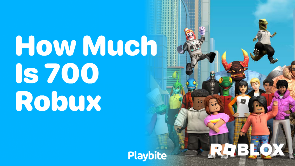 700 Robux Price
