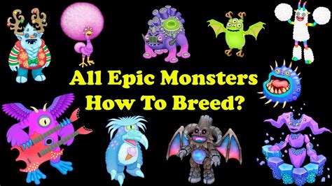 How To Breed Rare And Epic Monsters In My Singing Monsters At Frank How To Breed Rare And Epic Monsters In My Singing Monsters At Frank