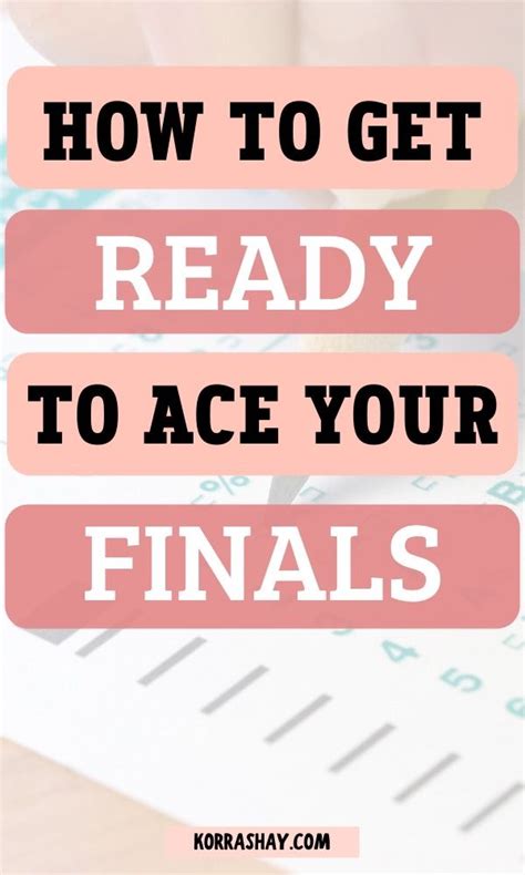 How To Get Ready To Ace Your Finals Final Exam Study Tips Exam Study How To Get Ready To Ace Your Finals Final Exam Study Tips Exam Study