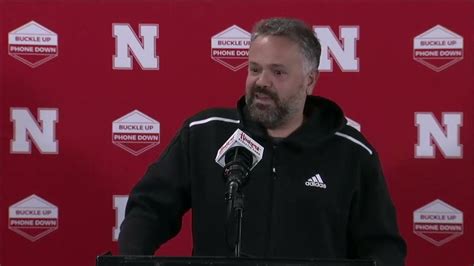 Huskers Matt Rhule Previews Saturday S Spring Game Youtube Huskers Matt Rhule Previews Saturday S Spring Game Youtube