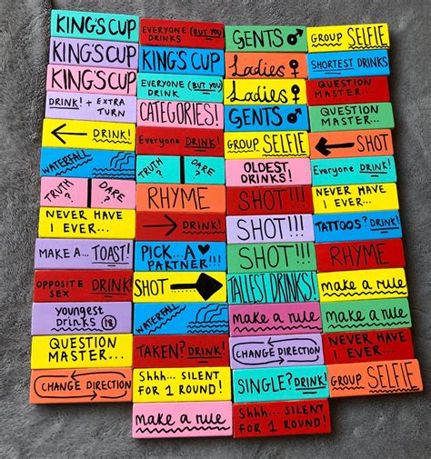 5 Jenga Drinking Rules