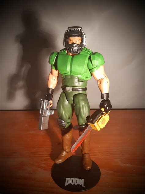 Just Done My Custom Doomguy Action Figure R Doom