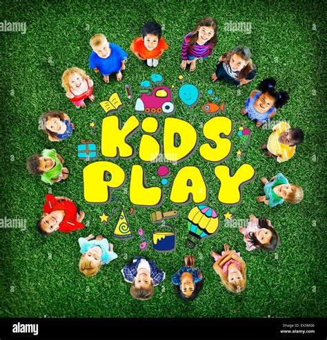 Kids Play Imagination Hobbies Leisure Games Concept Stock Photo Image Kids Play Imagination Hobbies Leisure Games Concept Stock Photo Image