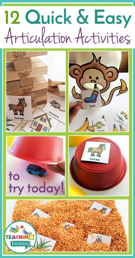 Low Prep No Prep Articulation Activities For Kids Find 12 Quick Easy Low Prep No Prep Articulation Activities For Kids Find 12 Quick Easy
