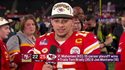 Mahomes Post Game Interview Highlights Mahomes Post Game Interview Highlights