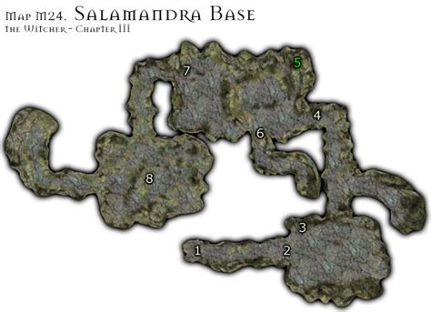 Map M24 Salamandra Base Walkthrough The Witcher Game Guide Map M24 Salamandra Base Walkthrough The Witcher Game Guide