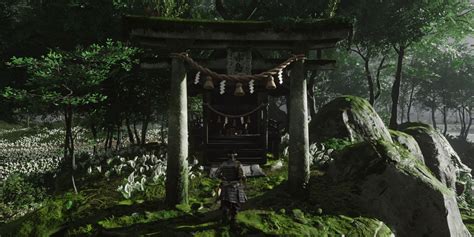 Marsh Rock Shrine Ghost Of Tsushima Guide Ign Marsh Rock Shrine Ghost Of Tsushima Guide Ign