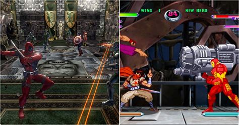5 Marvel Fighting Games