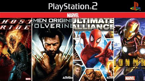 Marvel PS2 Games