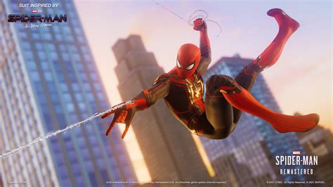 Marvel S Spider Man Remastered Update 1 006 Adds New Suits This Dec 10
