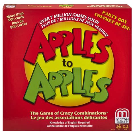Mattel Apples To Apples Card Game Multicolored Max Warehouse Mattel Apples To Apples Card Game Multicolored Max Warehouse