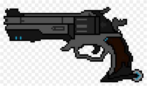 Mccree S Gun Mccree S Gun Pixel Art Hd Png Download Transparent Mccree S Gun Mccree S Gun Pixel Art Hd Png Download Transparent