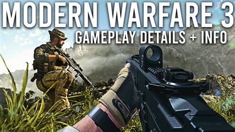 Modern Warfare 3 Gameplay Details And Info Youtube Modern Warfare 3 Gameplay Details And Info Youtube