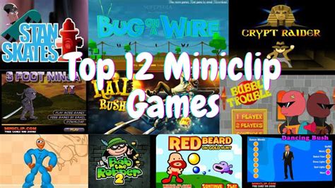 5 Classic Miniclip Games