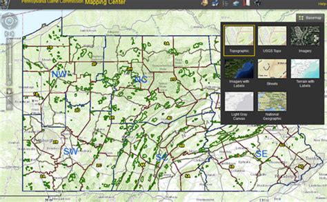 PA State Game Lands Map Guide