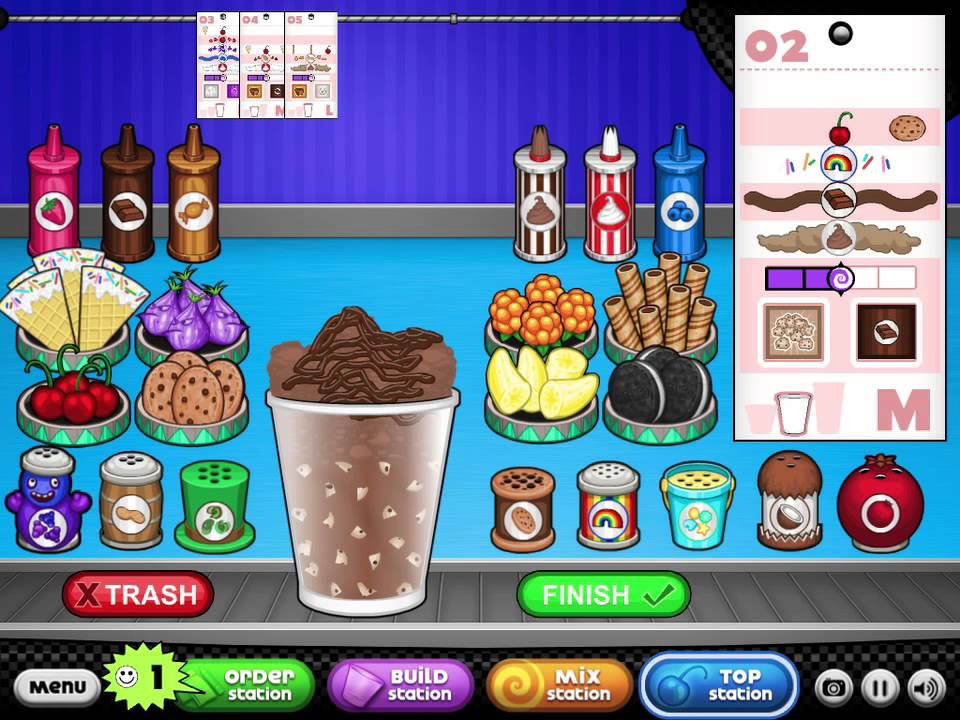 Papas Freezeria Game Fun