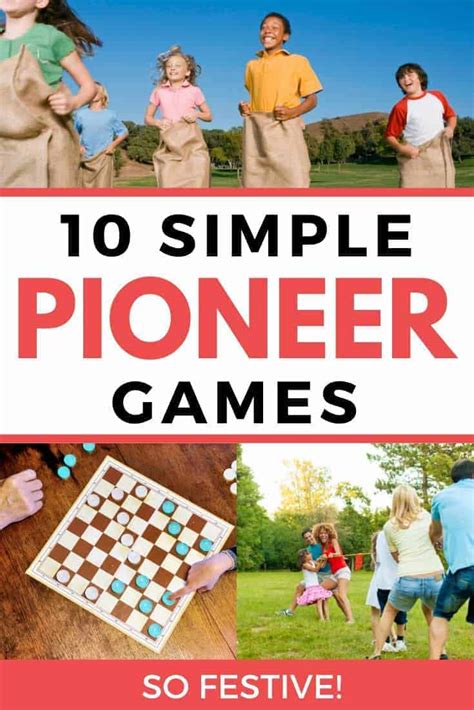 5 Pioneer Games