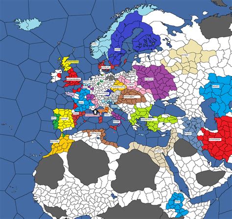 Player Map For Todays Eu4 Game R Eu4 Player Map For Todays Eu4 Game R Eu4