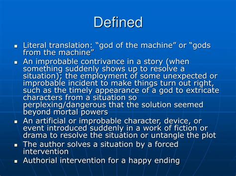 Ppt Deus Ex Machina Powerpoint Presentation Free Download Id 5571995 Ppt Deus Ex Machina Powerpoint Presentation Free Download Id 5571995